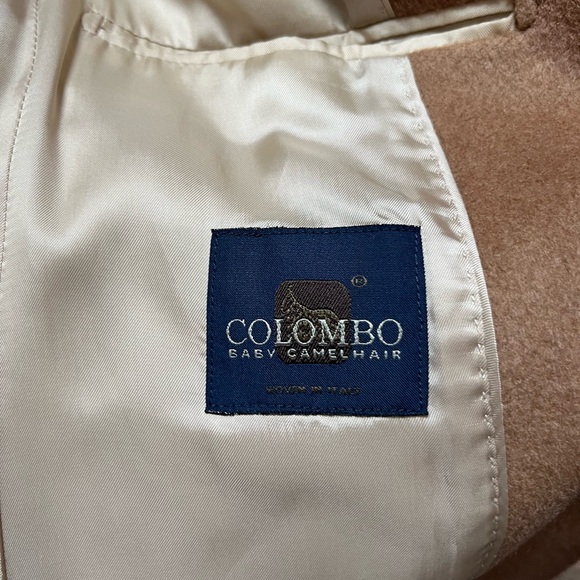 Camel Wool Blend Women's Coat - Picture 7 of 14